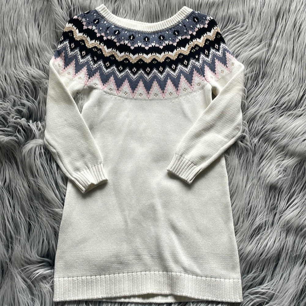 Gymboree Girls sweater dress size Medium (7-8)